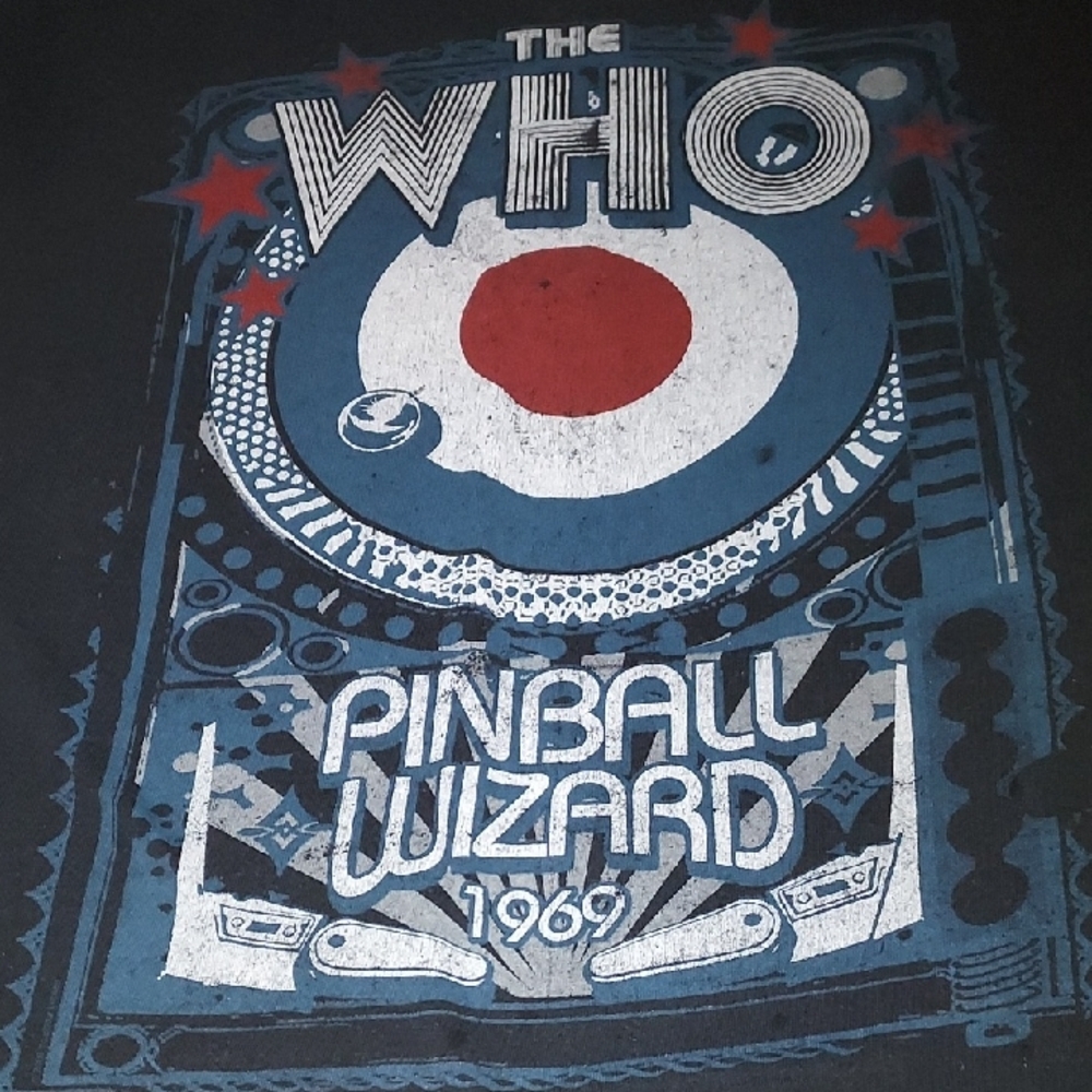 The Who Pinball Wizzard 1969 Tee Shirt